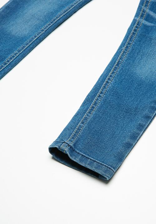 basicthread - Kids skinny patch denim