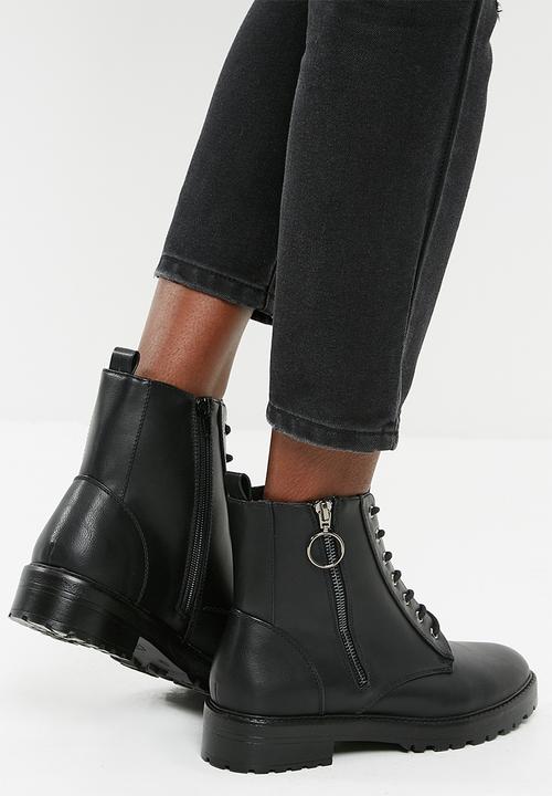 ONLY - Bad lace up bootie