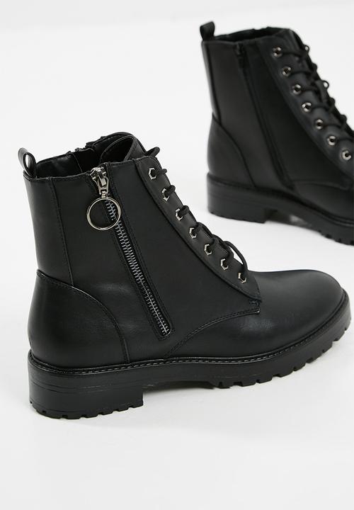ONLY - Bad lace up bootie