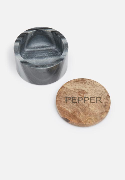 Sixth Floor - Marble pepper jar