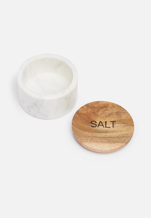 Sixth Floor - Marble salt jar