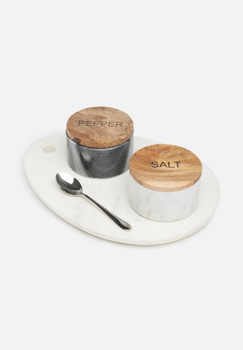 Sixth Floor - Marble salt jar