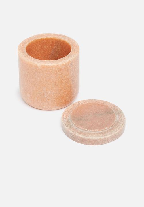 Linen House - Marble canister