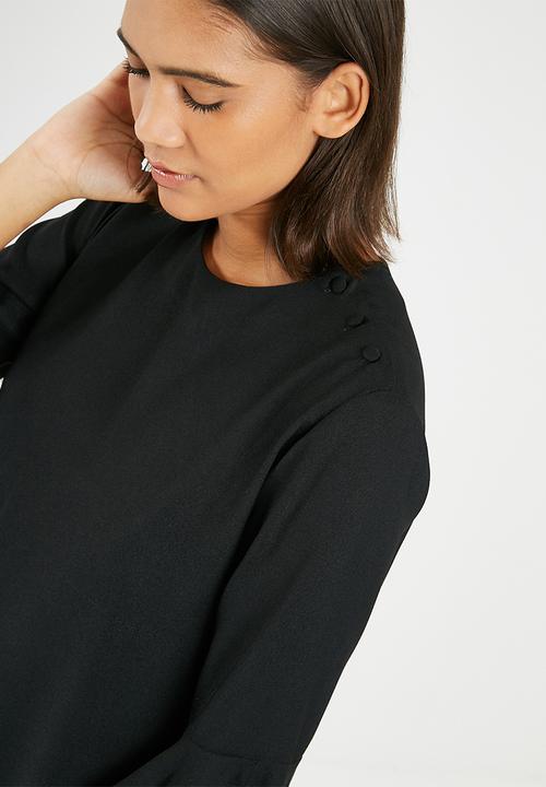 dailyfriday - Bell sleeve shift dress 