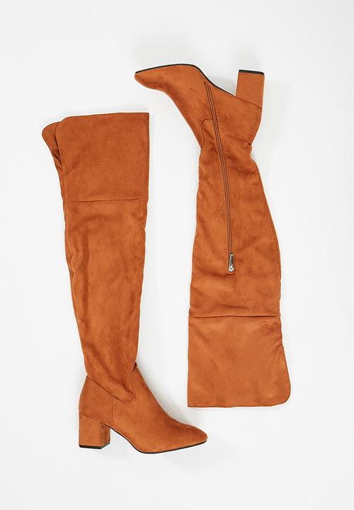 dailyfriday - Over the knee boot - tan