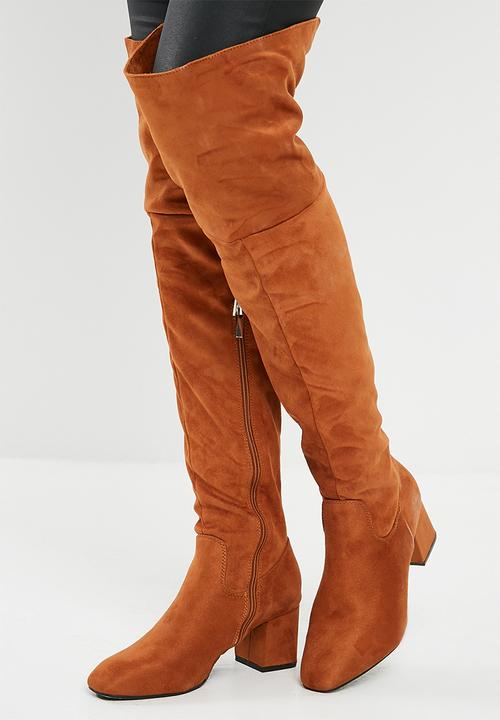 dailyfriday - Over the knee boot - tan