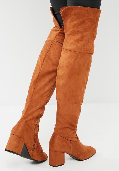 dailyfriday - Over the knee boot - tan