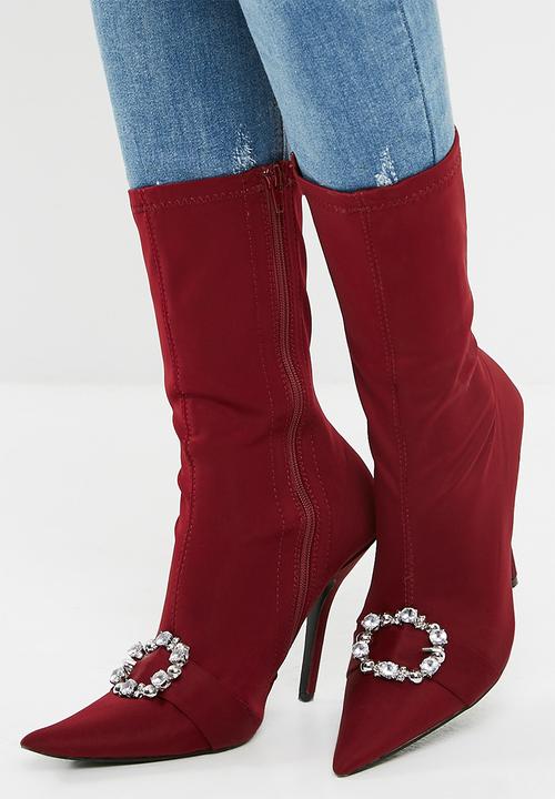 dailyfriday - Stiletto boot - burgundy