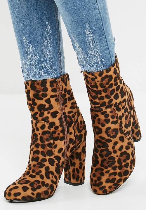 dailyfriday - Animal print boot - leopard