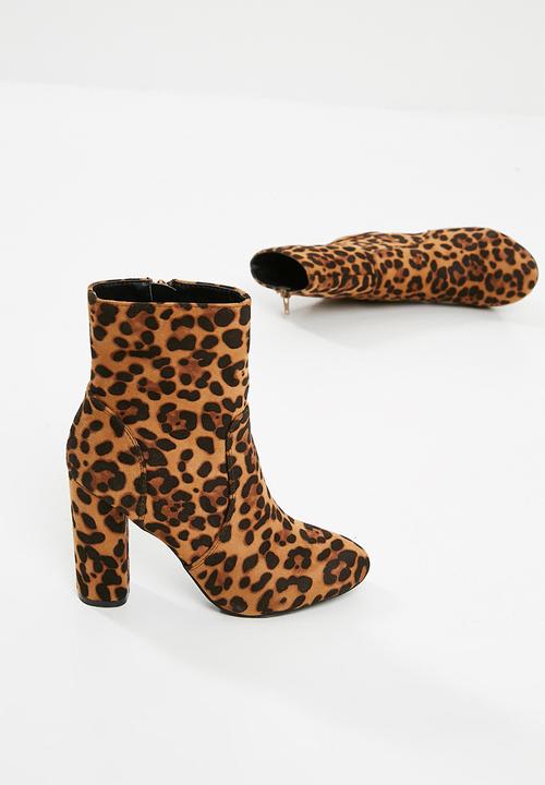 dailyfriday - Animal print boot - leopard