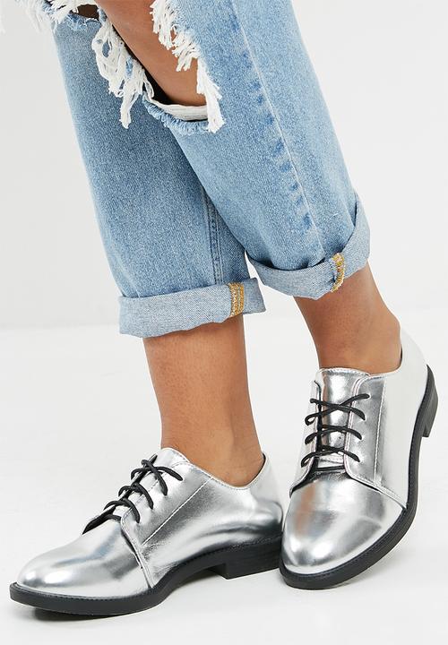 dailyfriday - Lace up dress shoe - silver