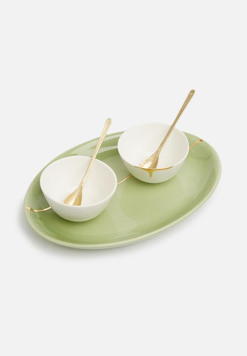Urchin Art - Nude tapas bowl set