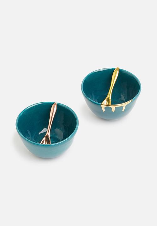 Urchin Art - Lapis tapas bowl set