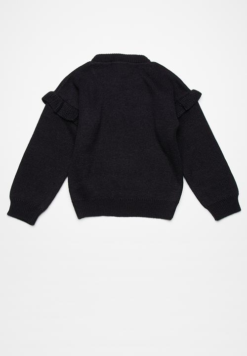 dailyfriday - Kids frill sleeve knit