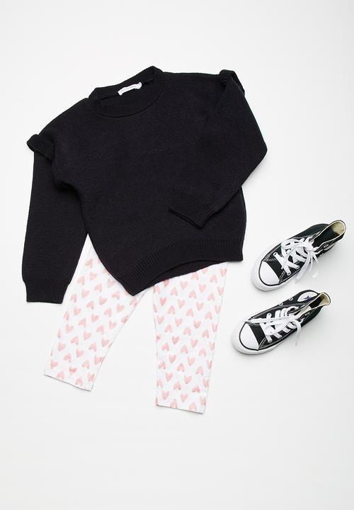dailyfriday - Kids frill sleeve knit