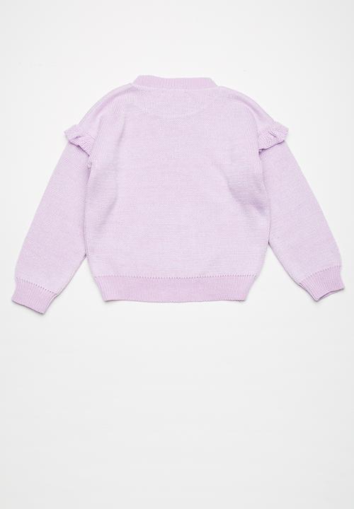 dailyfriday - Kids frill sleeve knit
