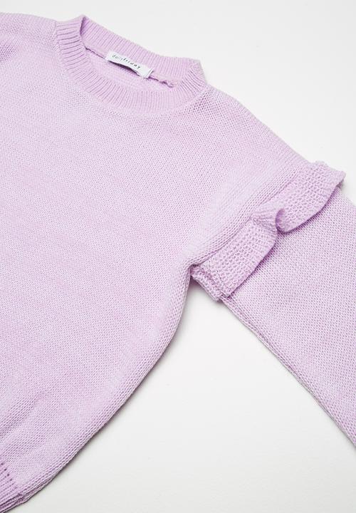 dailyfriday - Kids frill sleeve knit