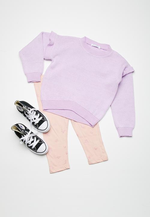 dailyfriday - Kids frill sleeve knit