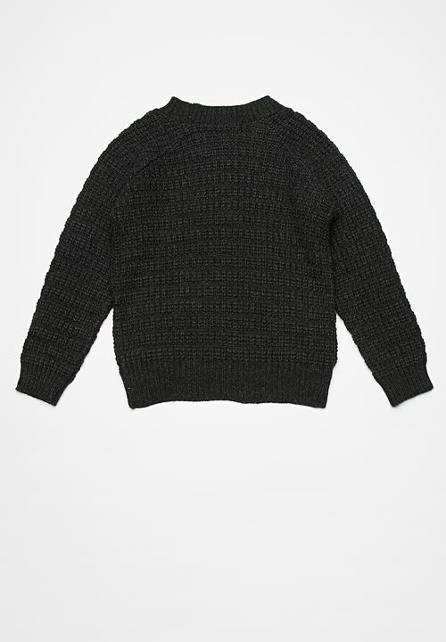 basicthread - Kids chunky raglan knit