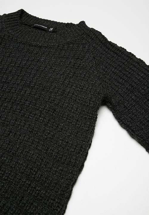 basicthread - Kids chunky raglan knit