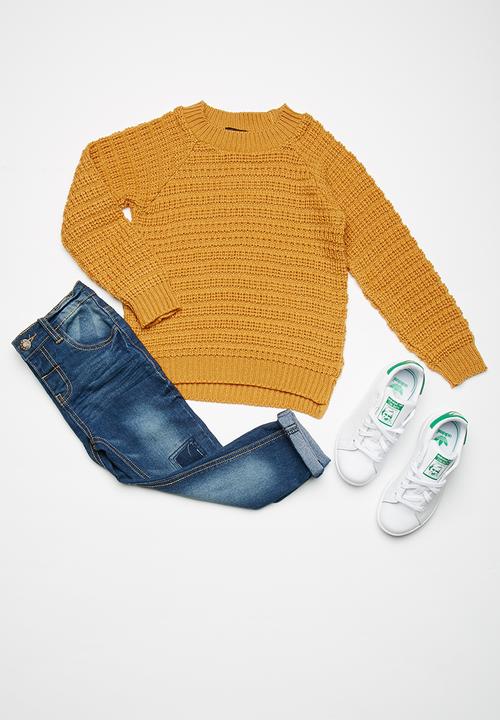 basicthread - Kids chunky raglan knit