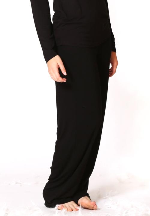 Anna-Louise Sleepwear - Slouch Pants – Black