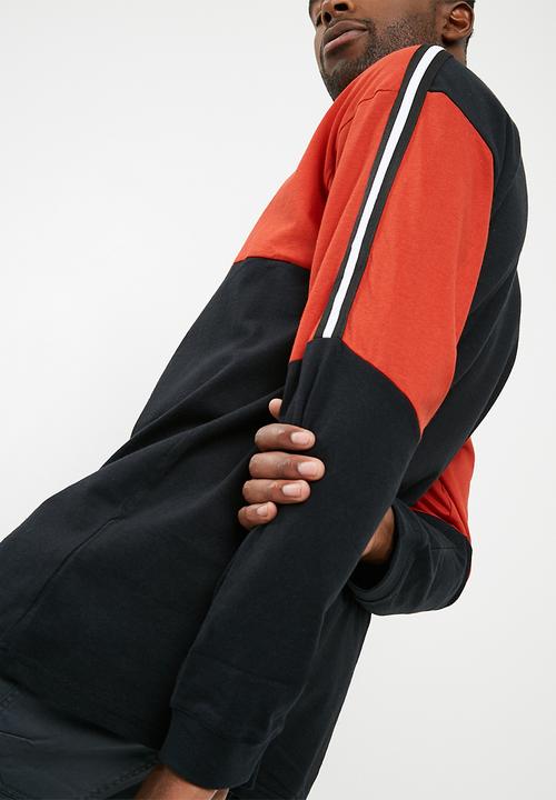 basicthread - Taped oversized tee