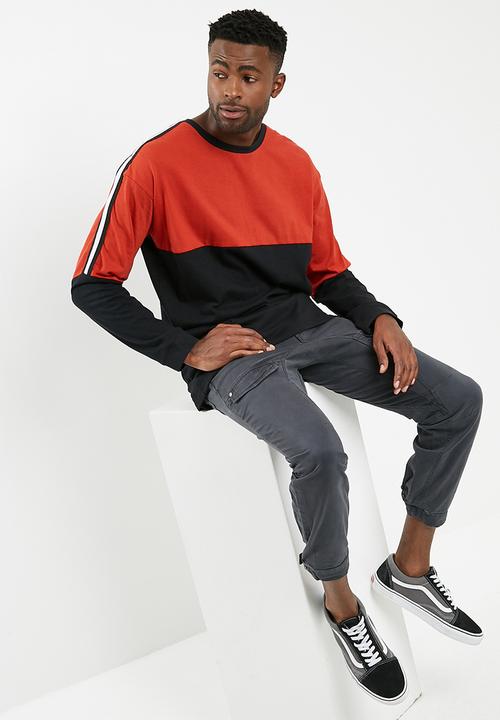 basicthread - Taped oversized tee