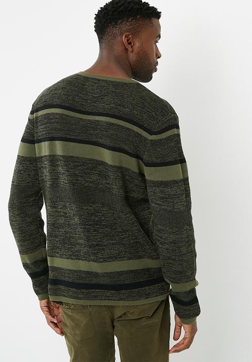 Jack & Jones - Broke crew neck knit