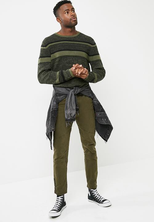 Jack & Jones - Broke crew neck knit