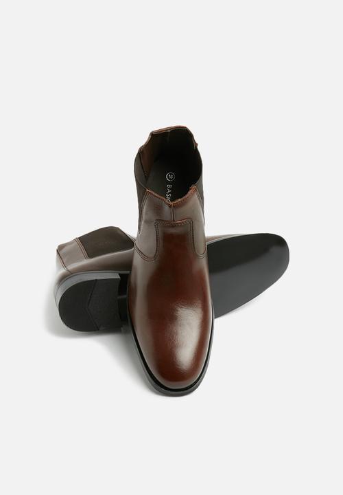 basicthread - Cameron leather chelsea boot 