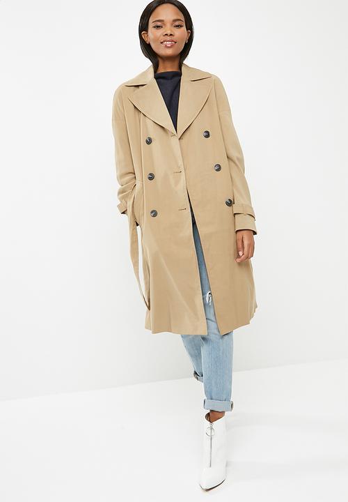 trench only beige