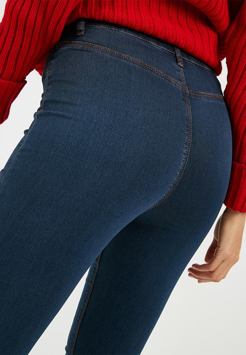 Missguided - Lawless high waisted super stretch skinny