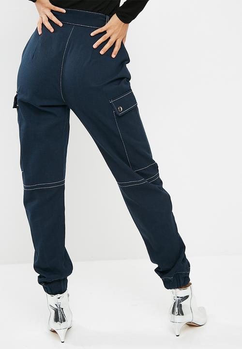 Missguided - Buckle detail utility trouser