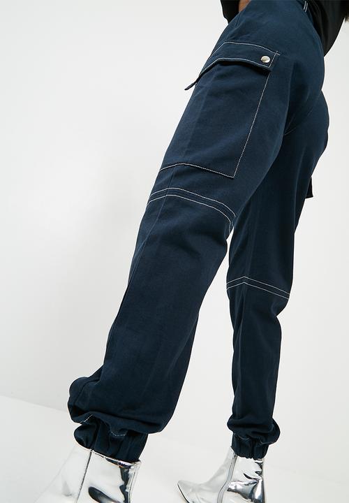 Missguided - Buckle detail utility trouser