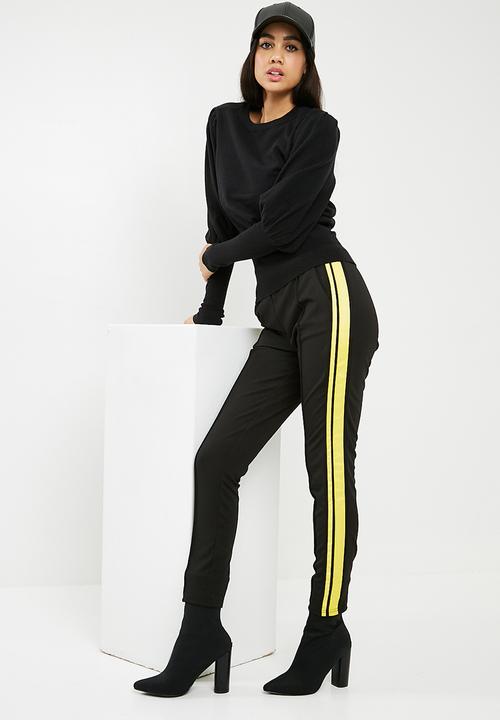 Missguided - Double side stripe jogger