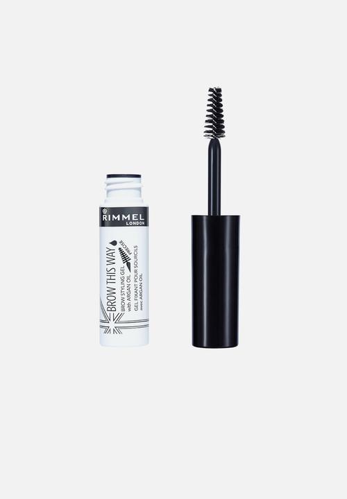 Rimmel - Brow This Way Argan Oil Gel - Clear