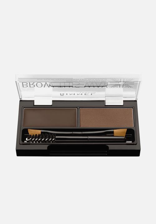 Rimmel - Brow This Way Eyebrow Sculpting Kit - Dark Brown