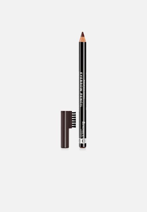 Rimmel - Brow This Way Professional Eyebrow Pencil - Dark Brown