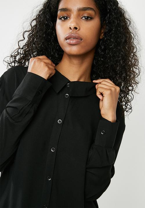 dailyfriday - Oversize shirt - black