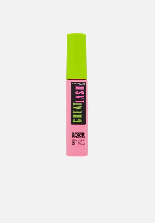 Maybelline - Great Lash Mascara - Blackest Black