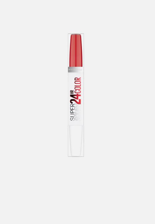 Maybelline - Superstay 24h Lipstick Dual - Blazing Red