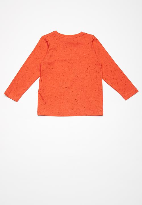 Name It - Kids boys long sleeve top - orange