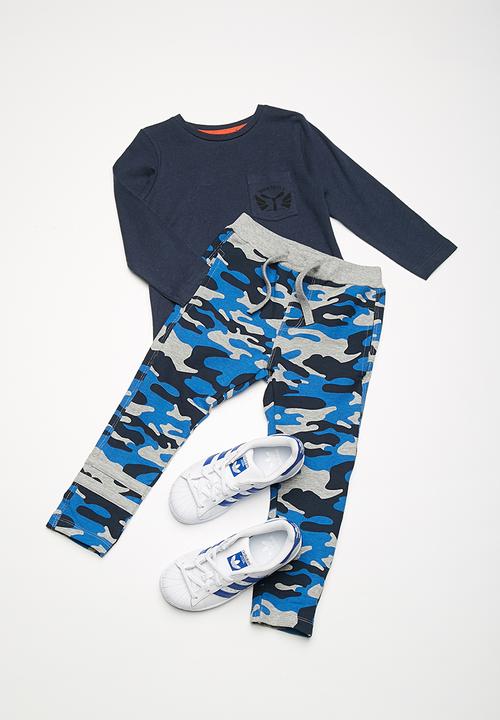 Name It - Cam sweat pants - blue