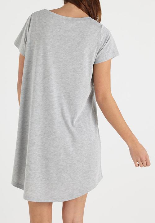 Cotton On - Tina T-shirt dress - Grey marle
