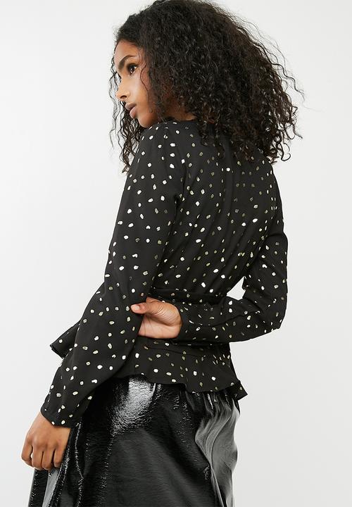 Vero Moda - Henna blouse - black