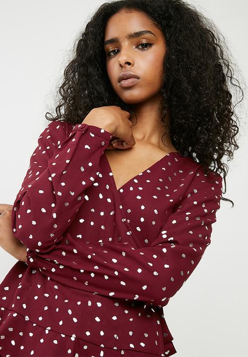 Vero Moda - Henna blouse - burgundy