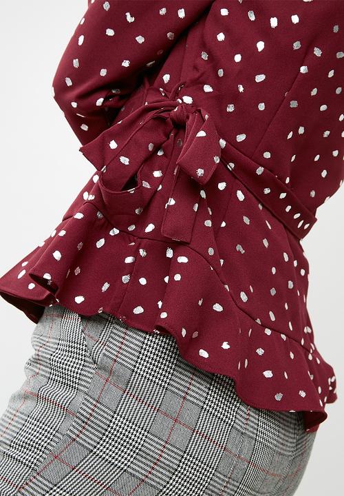 Vero Moda - Henna blouse - burgundy
