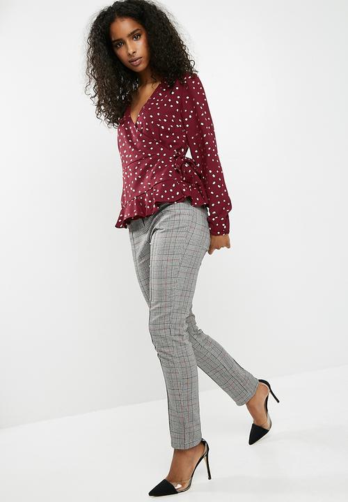 Vero Moda - Henna blouse - burgundy