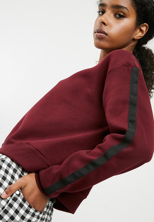 dailyfriday - Sweat top with side stripe